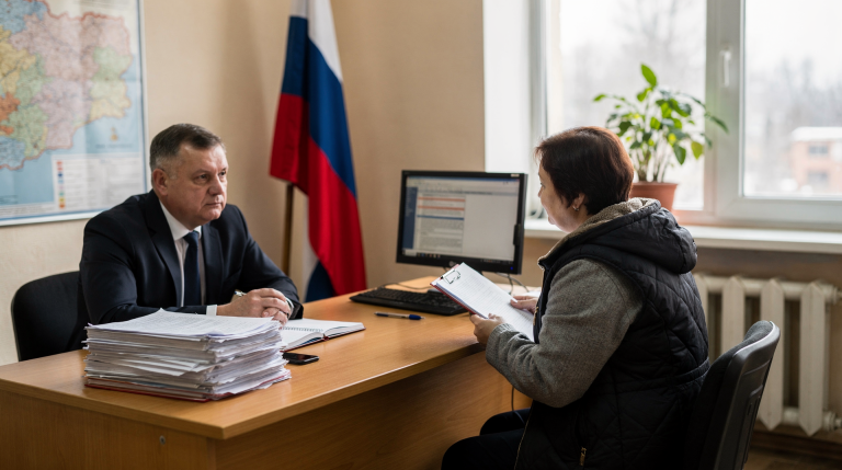 Работа с обращениями граждан в администрации Скопинского района